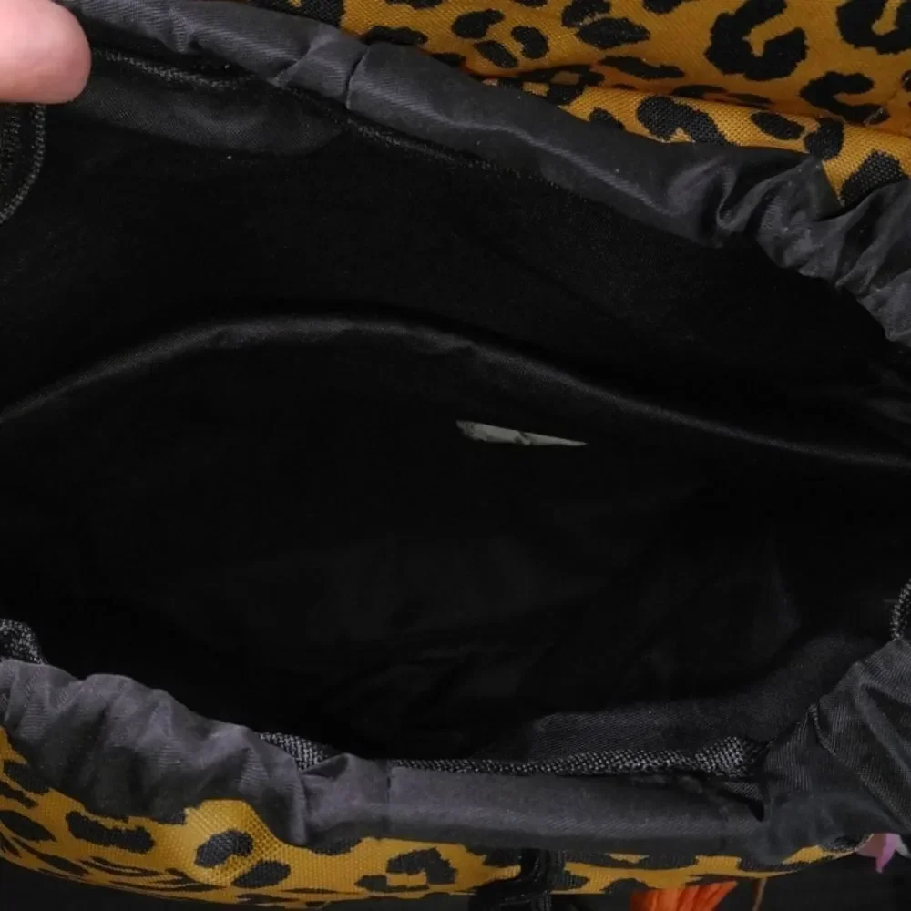 Cargo Cheetah Print Backpack Bag Purse